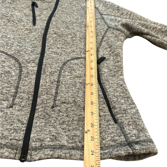 North End Jacket Size Medium Heathered Gray Full Zipper Closure Zippered Pockets - Picture 12 of 13